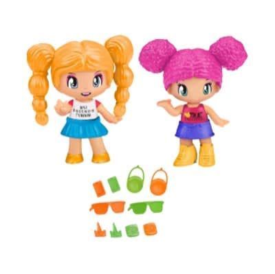 Pinypon Pack 2ú. Muñecas Mejores Amigas-0