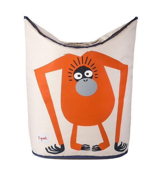 Contenedor Ropa Sucia Orangután-0