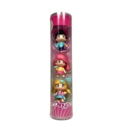 Pinypon Pack 3ú. Muñecas en Tubo-1