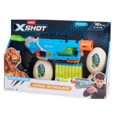 Lanza Dardos X-Shot Dino Attack 16x Dardos y 4x Huevos Dino-0