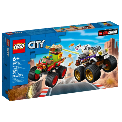 Lego City Monster Truck Race 301 Piezas 60397-2