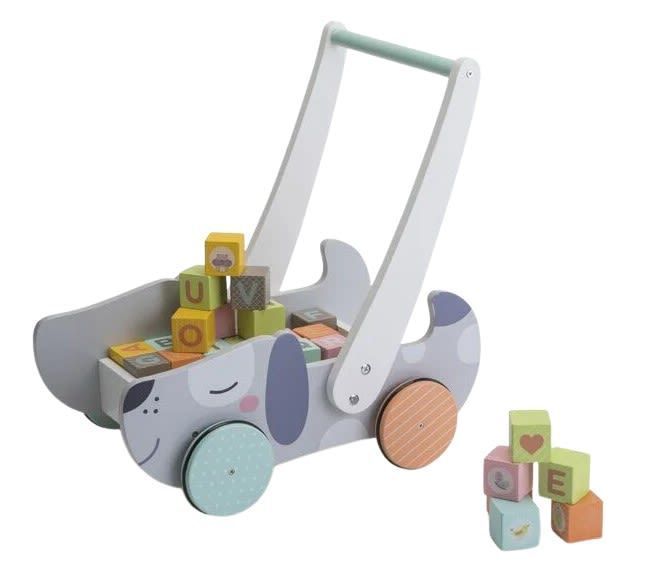 Caminador Baby Walker Correpasillo Con Bloques-1