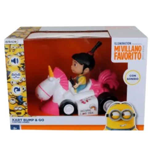 Minion Mi Villano Favorito Kart Bump&Go Karting Agnes C/Sonido-1