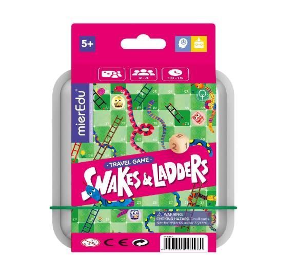 Juego de Viaje Serpientes y Escaleras-0