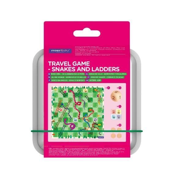 Juego de Viaje Serpientes y Escaleras-1