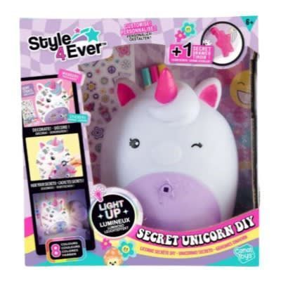 Unicornio  Luminoso Secreto Decora y Personaliza. Style4 Ever-1