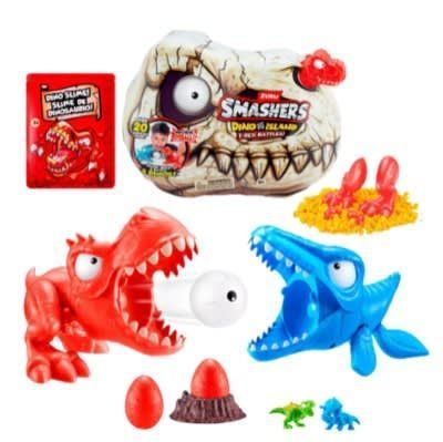 Set de Batalla T-Rex Smashers Dino Island-0