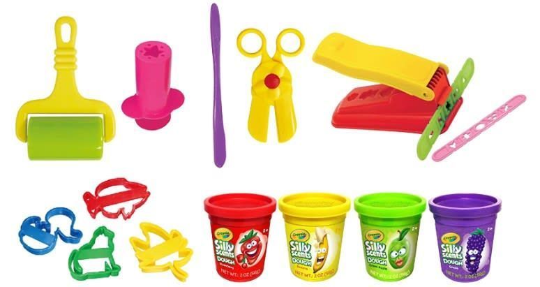 Crayola Silly Scents Dough Creative Tool Box 16 Piezas Crayola