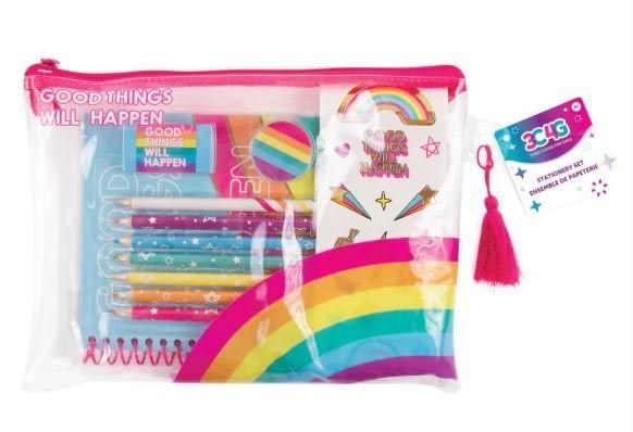 Estuche Set 3C4G Rainbow Stationary -0