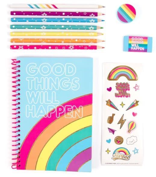 Estuche Set 3C4G Rainbow Stationary -1