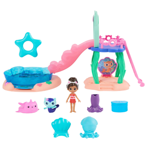 Dream Works Gabby´S DollHouse Piscina Gatástica de Gabby Girl-1