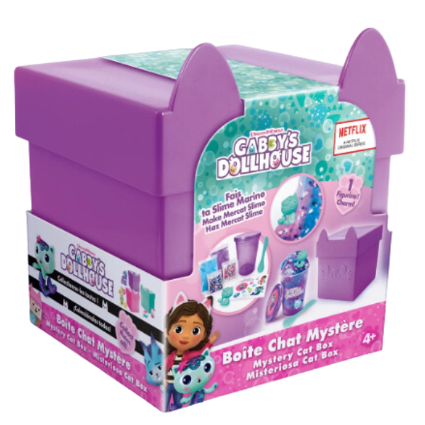 Gabby´S Dollhouse Misteriosa cat Box ¡Haz Mercat Slime!-0