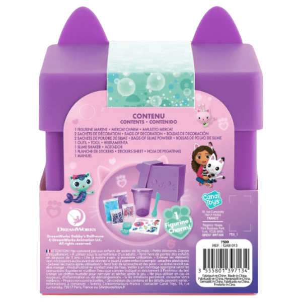 Gabby´S Dollhouse Misteriosa cat Box ¡Haz Mercat Slime!-2