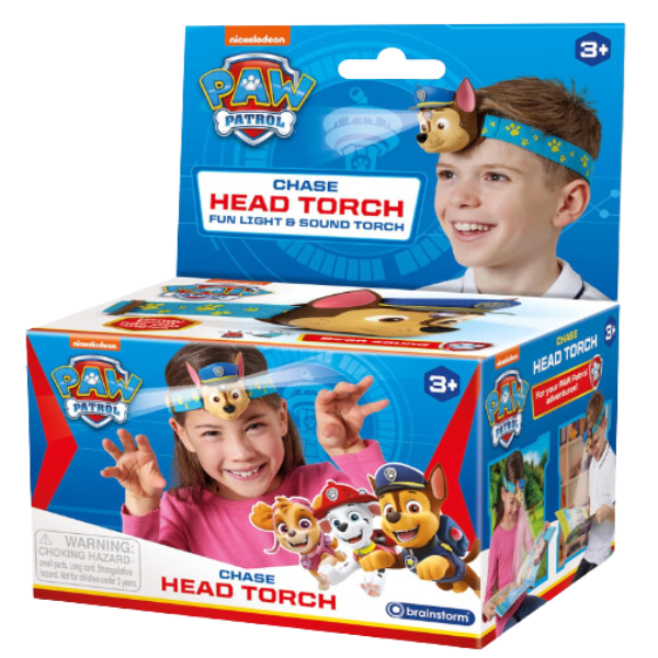 Linterna frontal Paw Patrol Chase ¡C/Sonido!-0