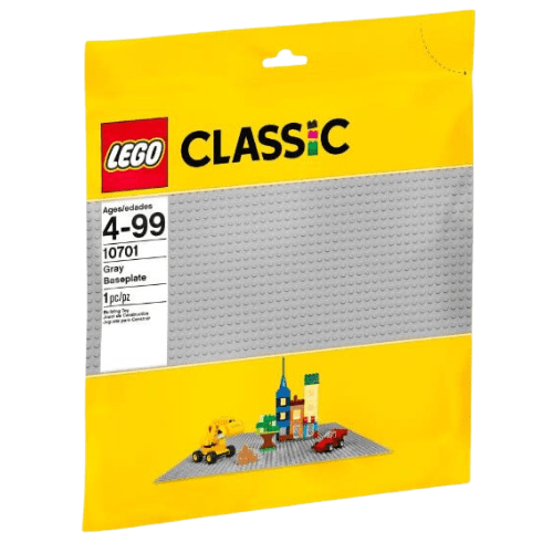 Lego Classic Gray Baseplate 10701-0