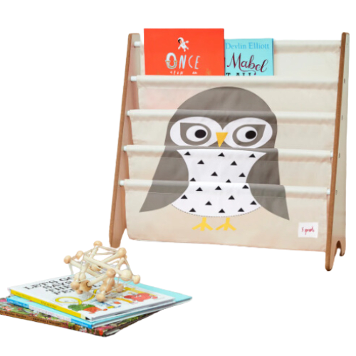  Organizador Estante para Libros Diseño Búho-2
