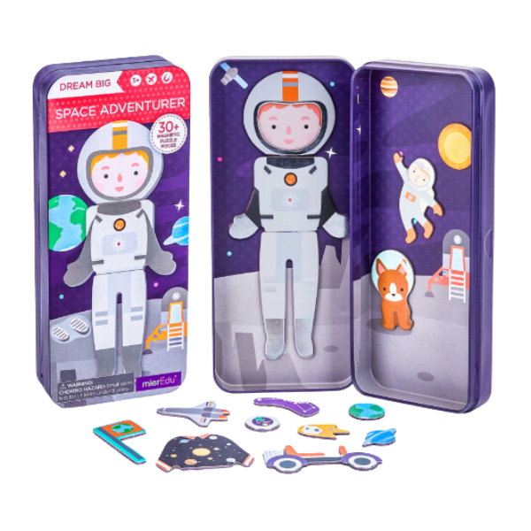  Puzzle Caja Magnética de Viaje Aventura Espacial-0