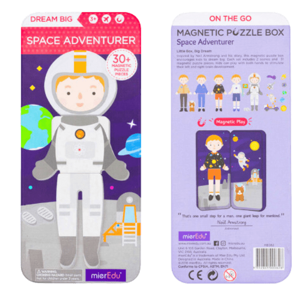  Puzzle Caja Magnética de Viaje Aventura Espacial-1