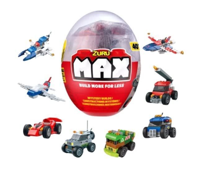 Bloques Max Build More 40+ Piezas ¡Construcciones Misteriosas!-1