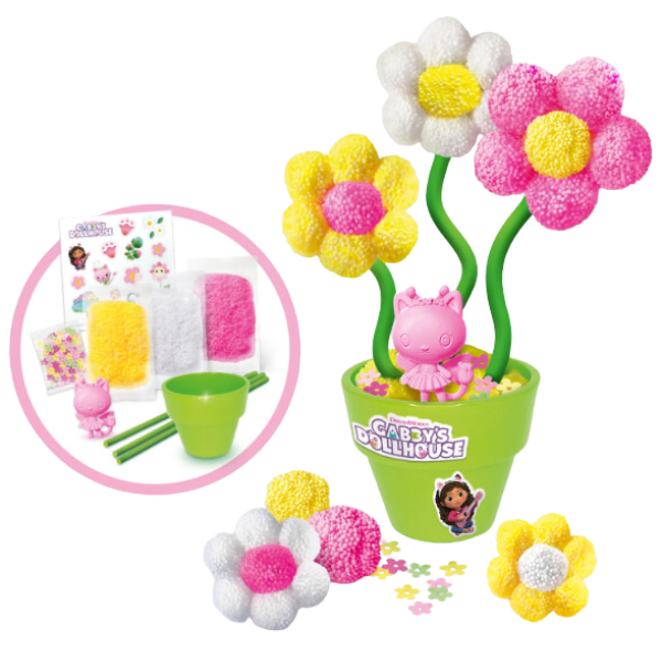Gabby´S Dollhouse Misteriosa cat Box ¡Haz Flores de Foam!-3