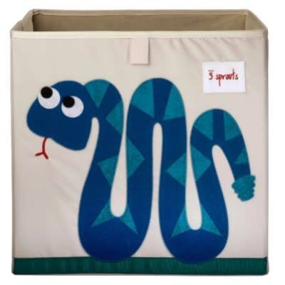 Caja Organizadora Diseño Serpiente Azul-0