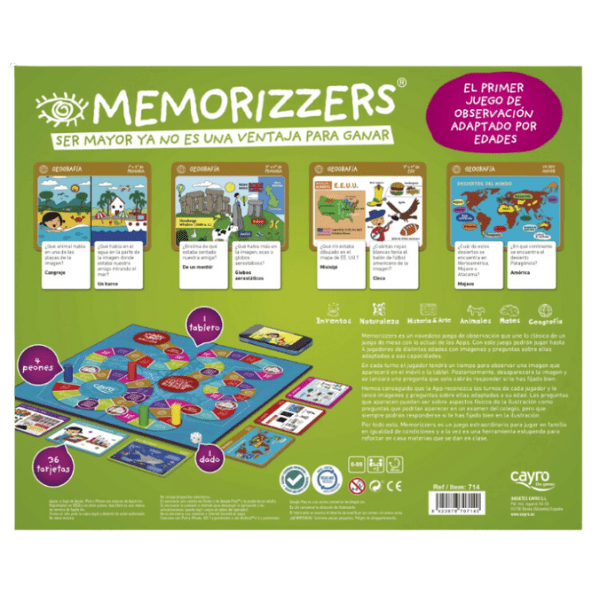 Memorizzers Juego-1