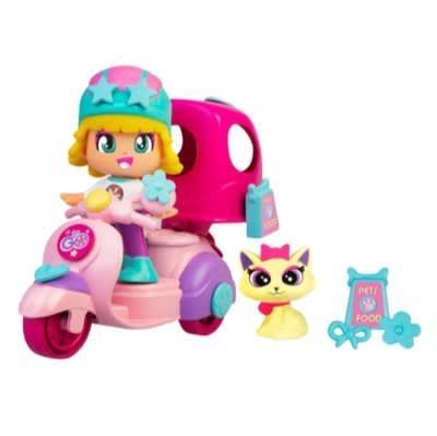 Pinypon Moto C/Muñeca 8cm.-1