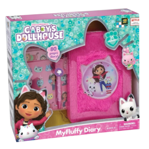 Gabby´S Dollhouse Mi Diario de Vida **No incluye candado **-0