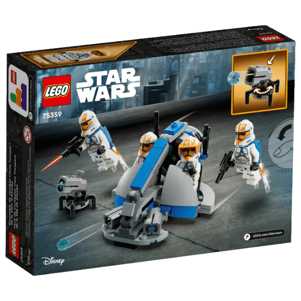 Star Wars Pack de Combate:Clon Troopers de la 332 de Ahsoka 108 Piezas 75359-0