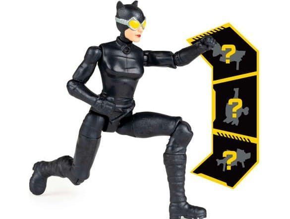 Catwoman Figura Básica 4" con 3 Accesorios 6055946-1