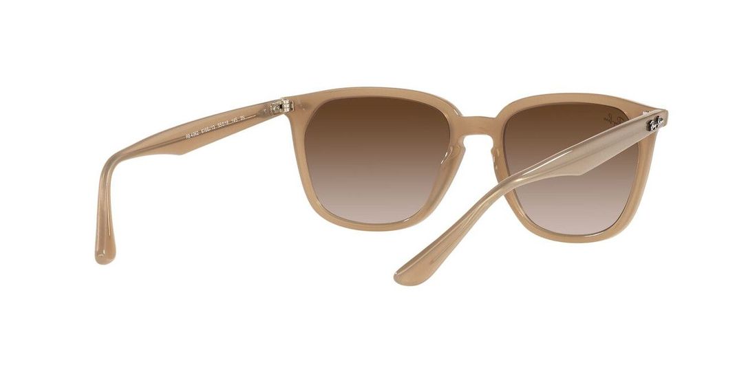 Lentes De Sol Ray-Ban RB4362 Marrón Unisex-4