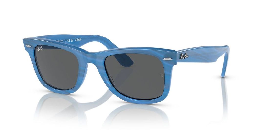 Anteojos De Sol Ray-Ban RB2140 Wayfarer Azul Unisex-1