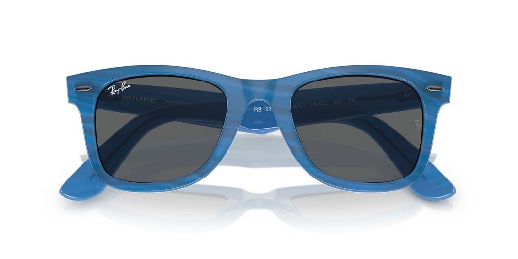 Anteojos De Sol Ray-Ban RB2140 Wayfarer Azul Unisex-4