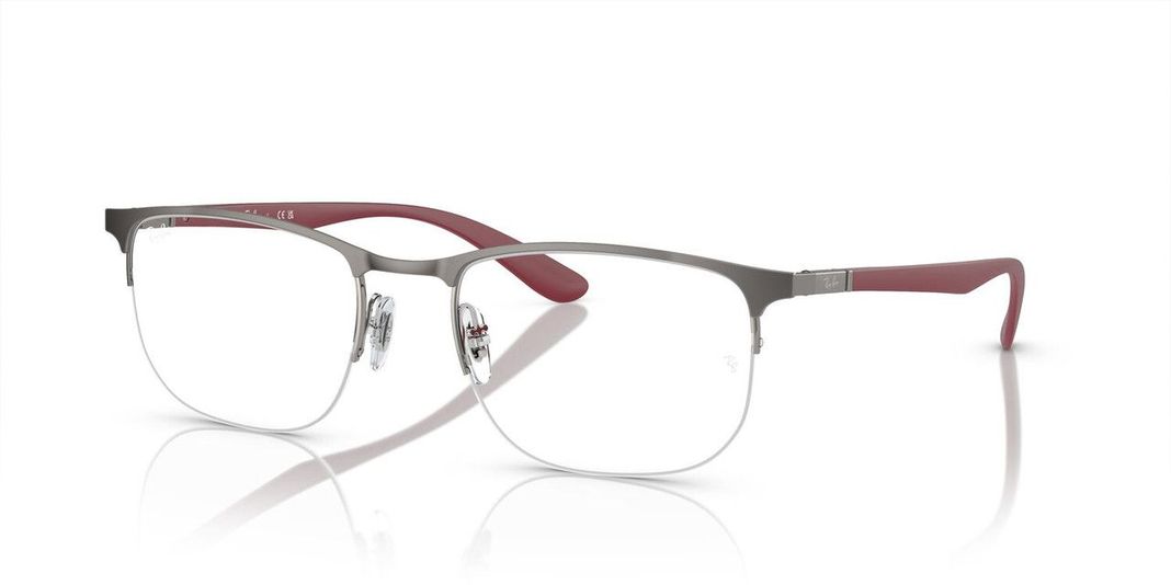 Lentes Ópticos Ray-Ban 0RX6513  Gris Unisex-1