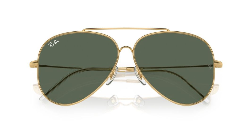 Lentes De Sol Ray-Ban RBR0101S Aviator Reverse Dorado Unisex-4