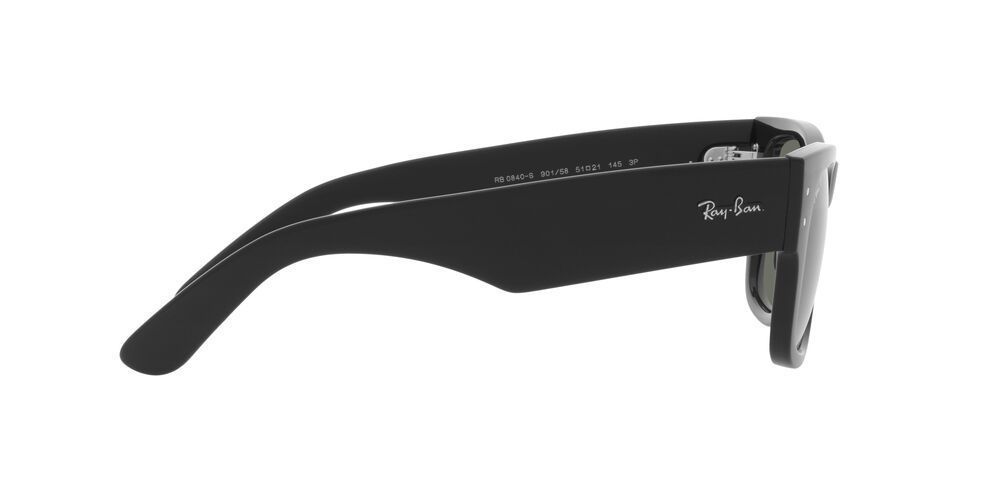 Lentes De Sol Ray-Ban Mega Wayfarer RB0840S Negro Unisex-3