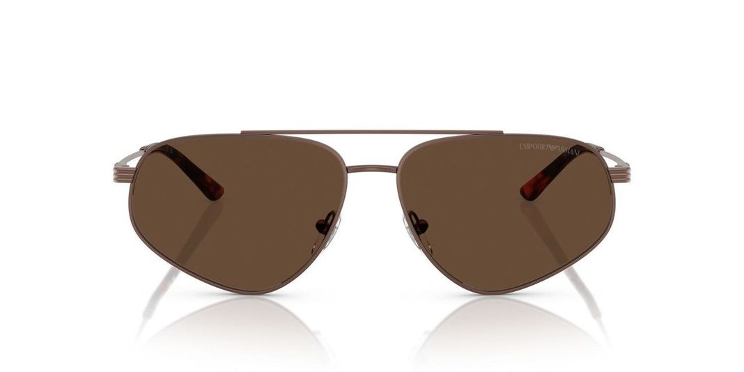 Lentes De Sol Emporio Armani EA2156  Café Hombre-0