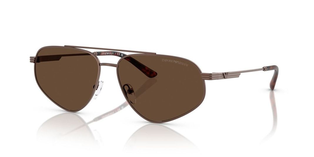 Lentes De Sol Emporio Armani EA2156  Café Hombre-1