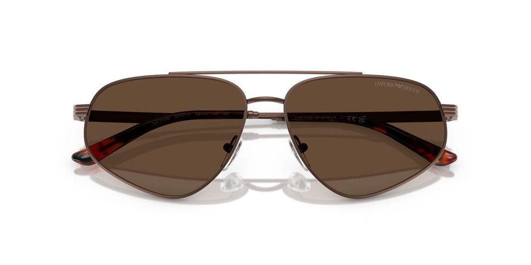 Lentes De Sol Emporio Armani EA2156  Café Hombre-4