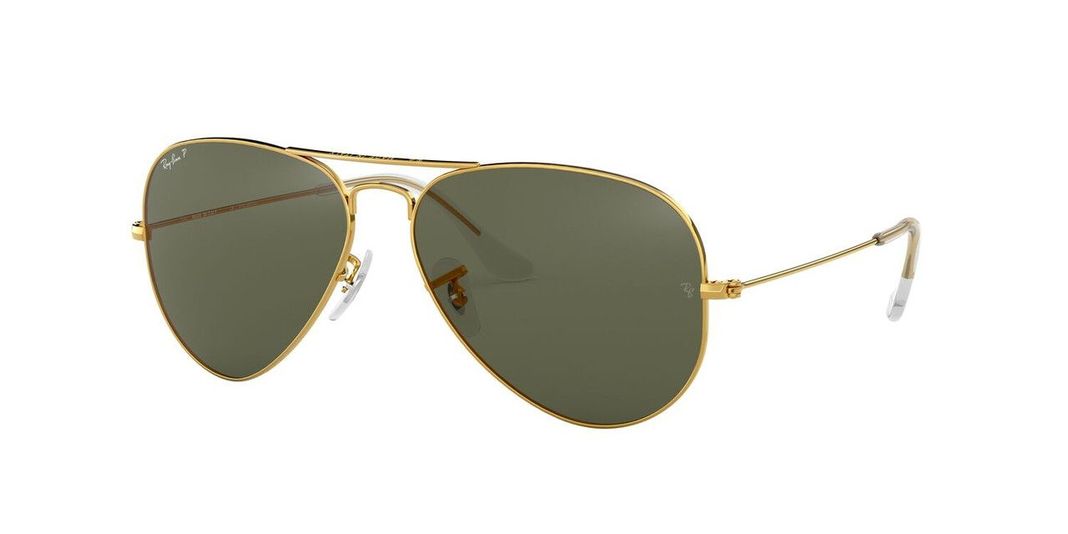 Lentes De Sol Ray-Ban RB3025 Aviator Large Metal Dorado-1