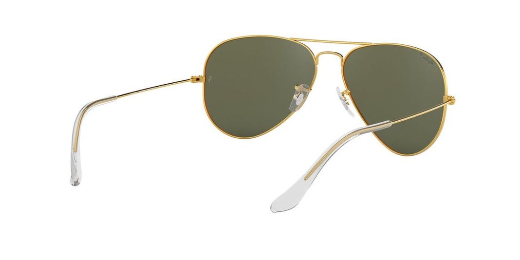Lentes De Sol Ray-Ban RB3025 Aviator Large Metal Dorado-4