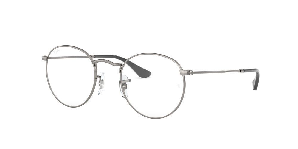 Lentes Ópticos Ray-Ban Round Metal RX3447V Gris-1
