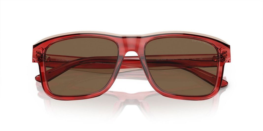 Lentes De Sol Emporio Armani 0EA4208  Burdeo Hombre-4
