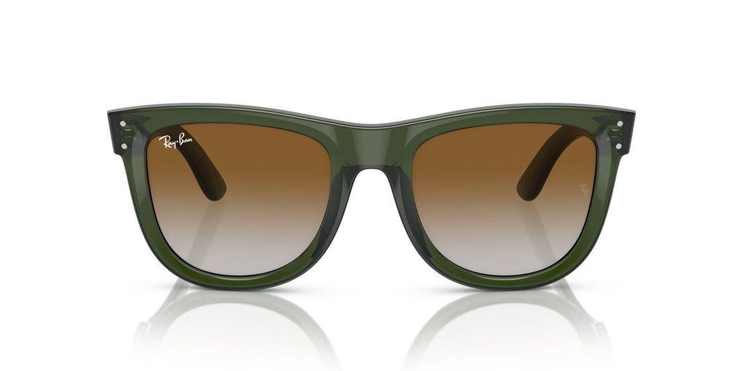 Anteojos De Sol Ray-Ban RBR0502S Wayfarer Reverse Verde Unisex-3