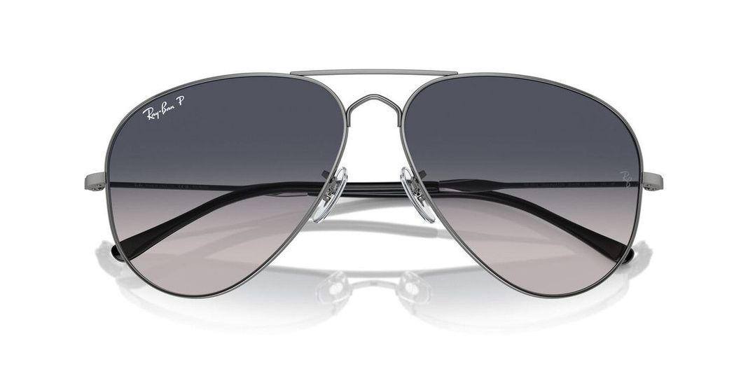 Anteojos De Sol Ray-Ban RB3825 Old Aviator Gris Unisex-2