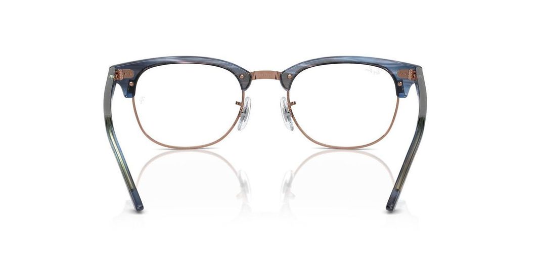 Anteojos Ópticos Ray-Ban RX5154 Clubmaster Azul Unisex-1