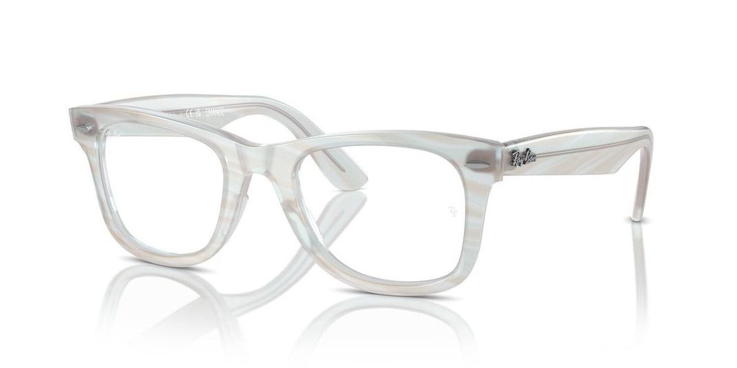 Anteojos Ópticos Ray-Ban RX4340V Wayfarer Ease Azul Unisex-2