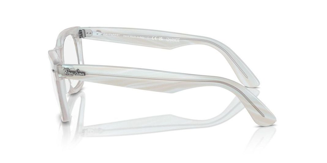 Anteojos Ópticos Ray-Ban RX4340V Wayfarer Ease Azul Unisex-3