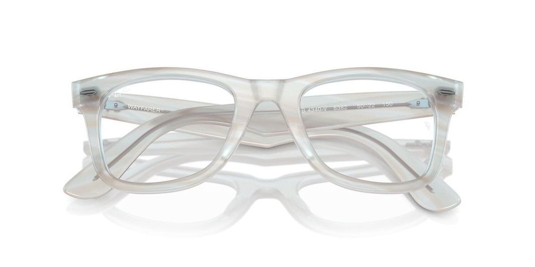 Anteojos Ópticos Ray-Ban RX4340V Wayfarer Ease Azul Unisex-5