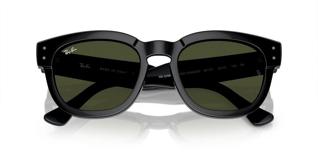 Lentes De Sol Ray-Ban 0RB0298S Mega Hawkeye Negro Unisex-4